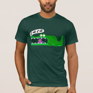 Musikalischer Alligator T-Shirt