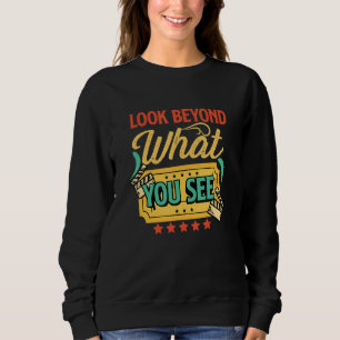 Musikalischer Blick über das hinaus, was Sie sehen Sweatshirt