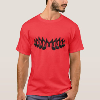 Musikalischer Buchstabe "M " T-Shirt