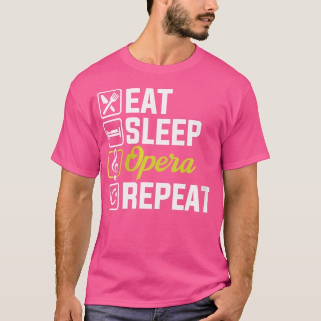 Musikalischer Chor-Sängerin T-Shirt (Vorderseite)