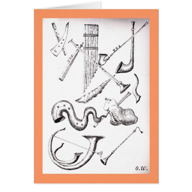 musikalischer Wind instruments3 (Vorne)