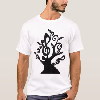 Musikalisches Baum-Shirt T-Shirt