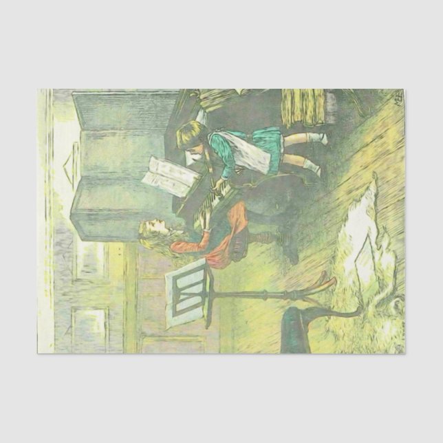 Musikalisches decoupage das Duo des Seidenpapier (Vorderseite)