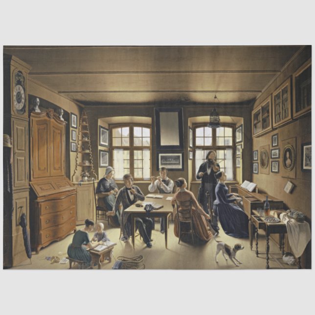 Musikalisches Konzert in Basel (von Sebastian Gutz Seidenpapier (Vorderseite)