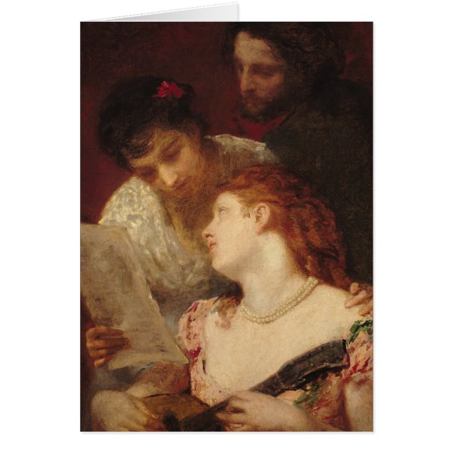 Musikalisches Party, 1874 (Vorne)