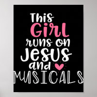 Musikalisches Theater Geschenke Teen Girl läuft au