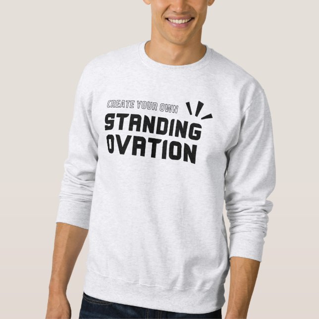 Musikalisches Theater mit Inspiration, Broadway Wh Sweatshirt (Vorderseite)