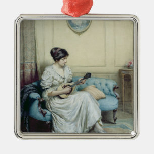 Musikalisches Zwischenspiel, 1917 Ornament Aus Metall