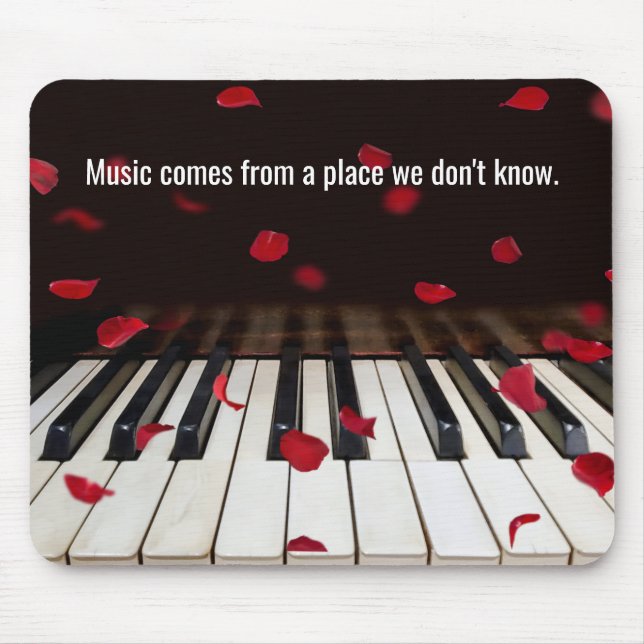 Musikangebot zu Klavierschlüsseln Mousepad (Vorne)