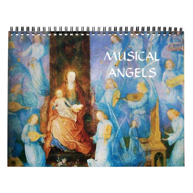 MUSIKANGELN FEINE KUNSTSAMMLUNG 2016 KALENDER (Titelbild)