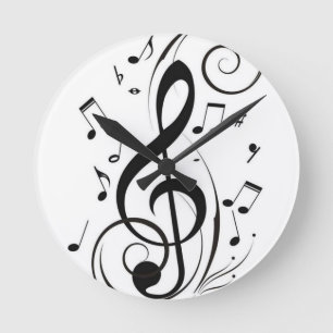 ****MUSIKANISCHE ANMERKUNG** KLICKEN RUNDE WANDUHR