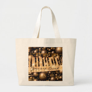 Musikblasen über_ Tasche