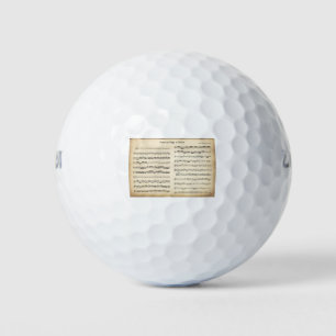 Musikblatt Pachelbel Kanon und Gigue in D Dur Golfball