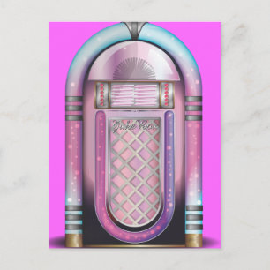 Musikbox Postkarte