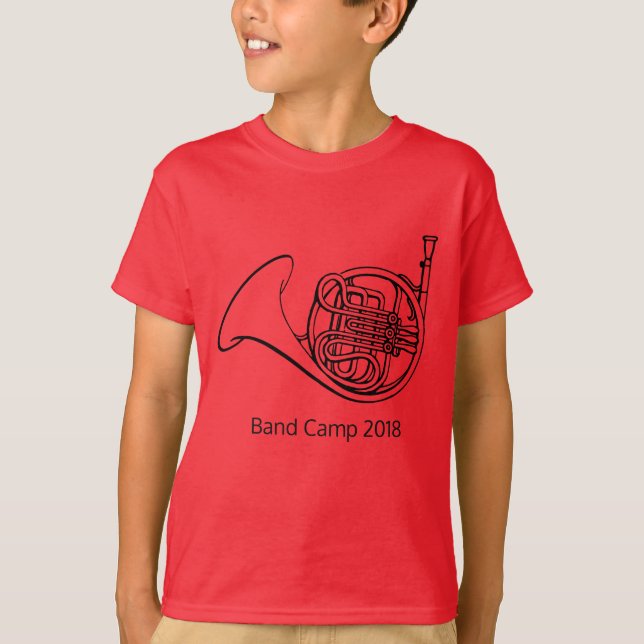 Musikcamp am Horn T-Shirt (Vorderseite)
