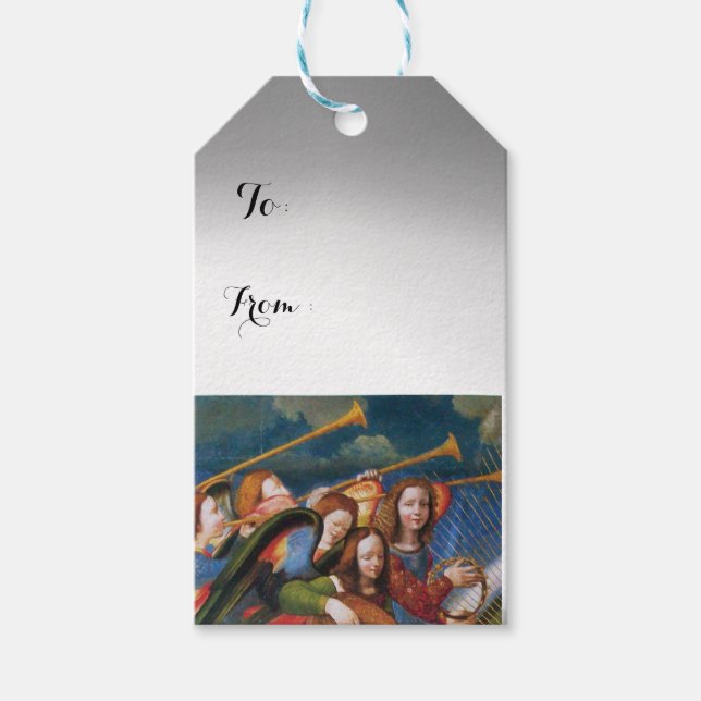 MUSIKCHRISTMAS ANGELS GESCHENKANHÄNGER (Vorderseite)