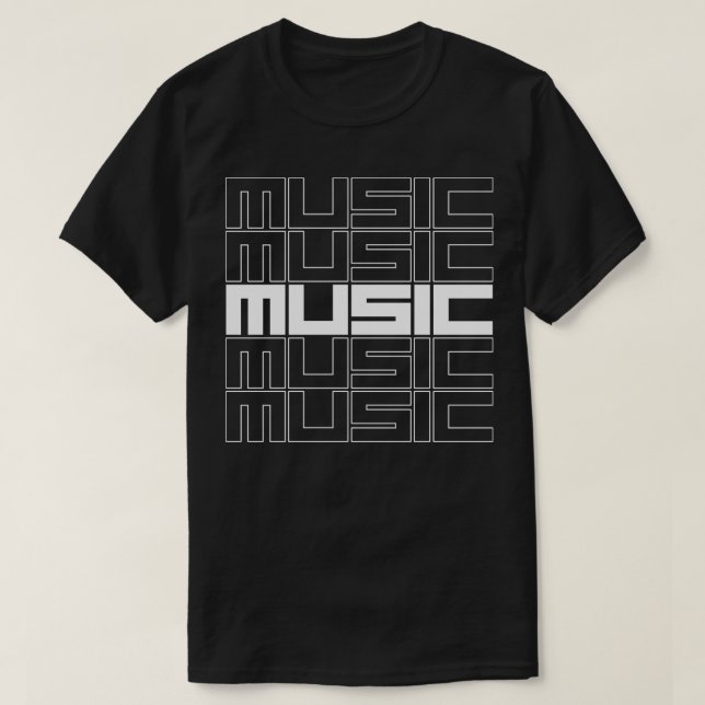 Musikdesign T-Shirt (Design vorne)