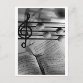 Musikeier Postkarte