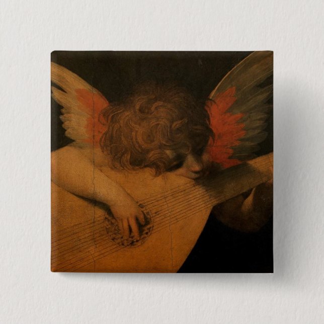 Musiker Angel Button (Vorderseite)