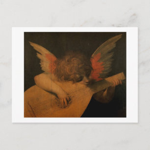 Musiker Angel Postkarte