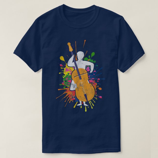 Musiker Cello Musician Cellist 1998 T-Shirt (Design vorne)