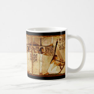 Musiker der ägyptischen Tasse Akhnaton