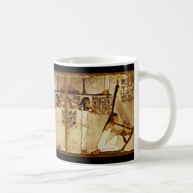 Musiker der ägyptischen Tasse Akhnaton (Rechts)