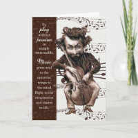 Musiker Funny Cello Karikatur Geburtstag