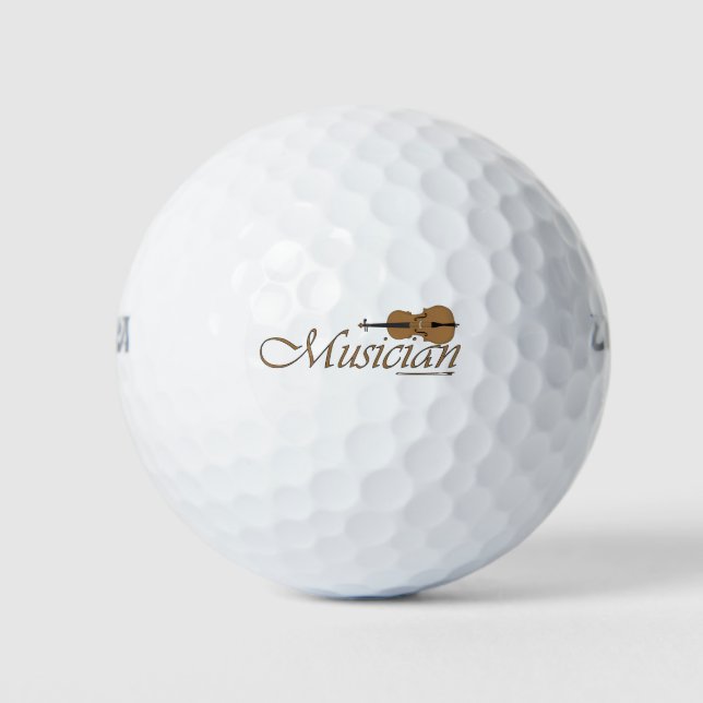 Musiker Golfball (Vorderseite)