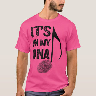 Musiker ist in meinem DNA Hobby Orchester Band-Bla T-Shirt