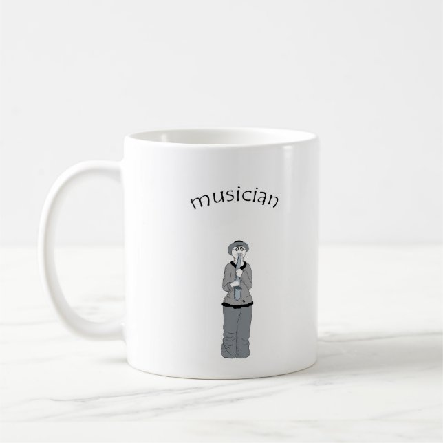 musiker kaffeetasse (Links)