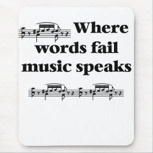 Musiker-Mausunterlage Mousepad