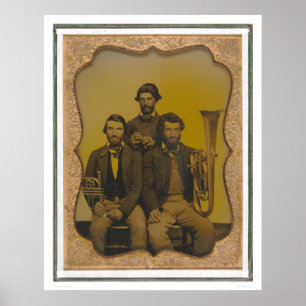 Musiker mit ihren Instrumenten (40473) Poster