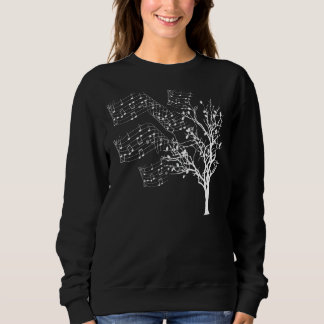Musiker Musiklehrer Student Musikalische Note Sweatshirt