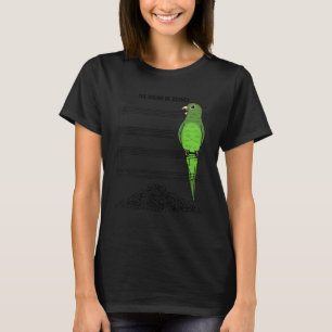 Musiker Parrot I sound of Silence I Green Paris T-Shirt