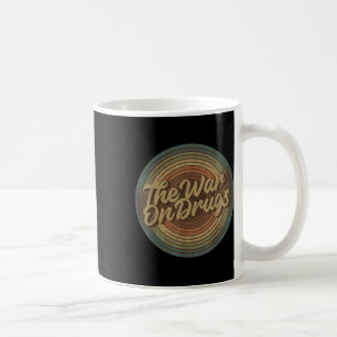 Musiker Retro Krieg gegen Drogen Vintag Vinyl 2010 Kaffeetasse