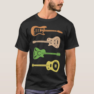 Musiker stört Musikinstrument Retro Bass T-Shirt