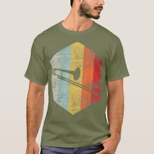 Musiker Trombonist gibt Musik Jazz Trombone T-Shirt