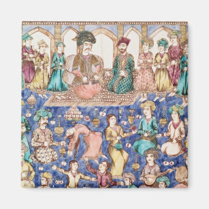 Musiker und Tänzer Magnet