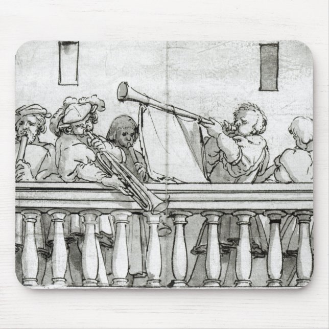 Musiker von Henry VIII Mousepad (Vorne)