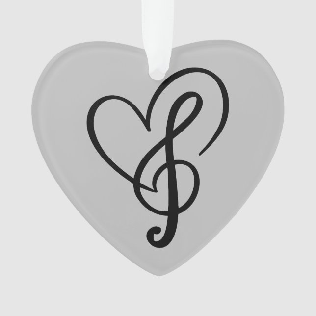 Musiker von Liebe Music Music Music Foto Custom Ornament (Vorderseite)