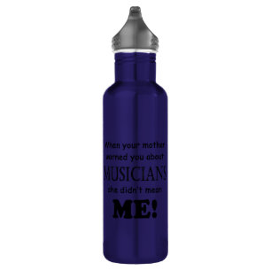 Musikerin Mutter warnt davor Edelstahlflasche