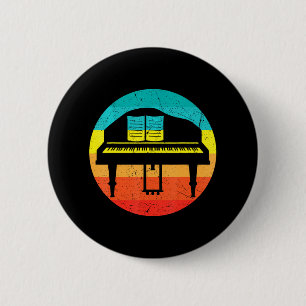 Musikerin Pianist Keyboard Player Piano Button