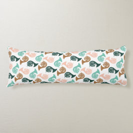 Musikermusikband Orchester der französischen Horn- Seitenschläferkissen