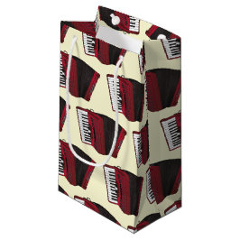Musikermusiklehrer von Accordion Instrument Kleine Geschenktüte
