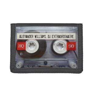 Musikextraordinaire-Kassettenband Tri-fold Portemonnaie