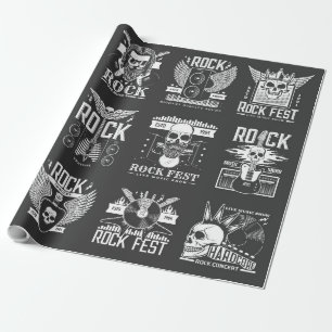 Musikfestival Geschenkpapier