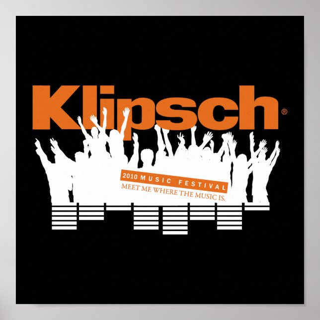 Musikfestival Klipsch 2010 Mini-Poster Poster (Vorne)