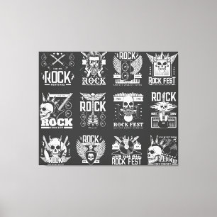 Musikfestival Leinwanddruck