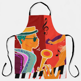 Musikfestival Retro Contro Jazz Schürze